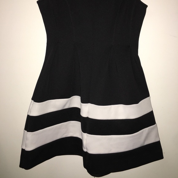 Apt.9 Black & White Mini Dress, Petite PE - Picture 4 of 5